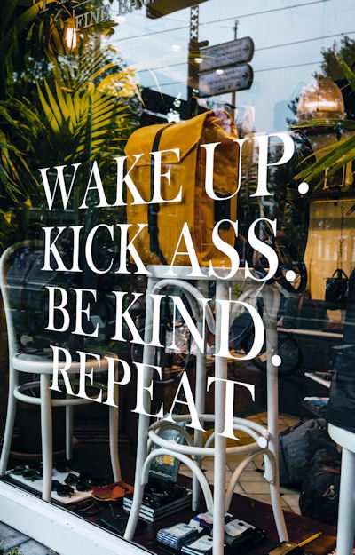 wake up